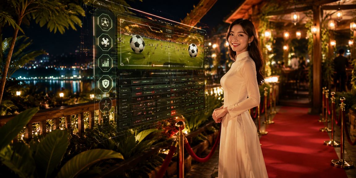Người phụ nữ mặc áo dài thực hiện giao dịch cá cược casino tại Hà Nội