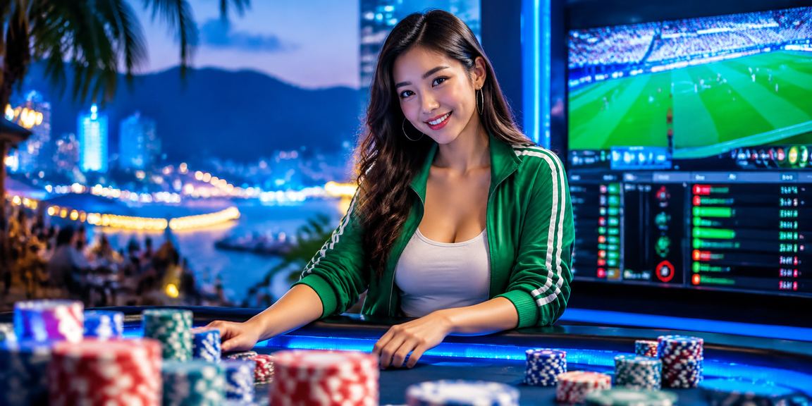 Không khí đặt cược sôi động tại chợ đêm Nha Trang bên bờ biển
